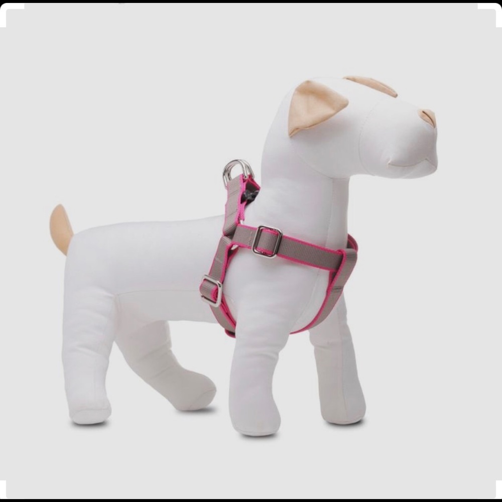 HARRY BARKER CHELSEA HARNESS PINK/ GREEN SIZE XS